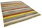 Mehrschichtiger Flatwave Kilim Teppich aus Geometrischem Design 2