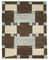 Brown Hand Knotted Oriental Wool Flatwave Kilim Carpet, Image 1