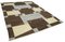 Brauner handgeknüpfter Flatwave Kilim Teppich aus orientalischer Wolle 2
