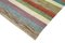 Multicolor Handwoven Decorative Flatwave Large Kilim Carpet 4