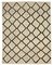 Beige Handmade Anatolian Wool Flatwave Kilim Carpet, Image 1