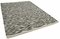 Tappeto Kilim Flatwave grigio fatto a mano in lana anatolica, Immagine 2