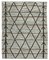Grey Handmade Turkish Wool Flatwave Kilim Carpet, Image 1