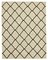 Beige Hand Knotted Oriental Wool Flatwave Kilim Carpet 1