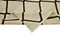 Beigefarbener handgeknüpfter Flatwave Kilim Teppich aus orientalischer Wolle 6