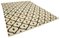 Beige Handwoven Decorative Flatwave Large Kilim Carpet 2