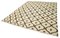 Beige Handwoven Decorative Flatwave Large Kilim Carpet 3