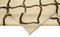 Flachgewebter Vintage Kelim Handgewebter Kilim Teppich aus Seide 6