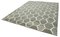 Grey Handmade Decorative Wool Flatwave Kilim Carpet, Image 3