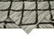 Tappeto Kilim Flatwave grigio fatto a mano, Turchia, Immagine 6