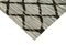 Tappeto Kilim Flatwave grigio fatto a mano, Turchia, Immagine 4