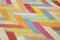 Tappeto Kilwad grande multicolor decorativo intrecciato a mano, Immagine 5