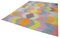 Mehrfarbiger Handgewebter Türkischer Flatwave Kilim Teppich aus Wolle 3