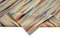 Tapis Kilim Flatwave Multicolore Façon Main Laine Décorative 6