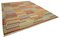 Handgearbeiteter anatolischer Flatwave Kelim Teppich aus Wolle 2
