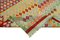 Multicolor Handmade Anatolian Wool Flatwave Kilim Carpet 6