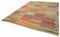Multicolor Handmade Anatolian Wool Flatwave Kilim Carpet 3