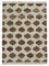Grey Handmade Turkish Wool Flatwave Kilim Carpet, Image 1