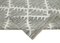 Grauer Handgeknüpfter Anatolischer Flatwave Teppich aus Wolle 6