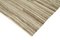 Beige Geometric Design Wool Flatwave Kilim Carpet 4