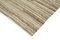 Beige Geometric Design Wool Flatwave Kilim Carpet, Image 4