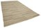 Tappeto Kilim Flatwave in lana con disegno geometrico beige, Immagine 2