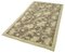 Tappeto vintage tribale antico beige intrecciato a mano, Immagine 3