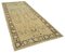 Beige Oriental Handwoven Wool Tribal Vintage Rug 2