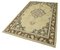 Beige Anatolian  Hand Knotted Antique Tribal Vintage Rug, Image 3