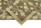Beige Contemporary Hand Knotted Wool Tribal Vintage Rug, Image 6