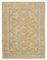Brown Decorative Hand Knotted Wool Oushak Carpet, Image 1