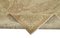 Brown Decorative Hand Knotted Wool Oushak Carpet 2