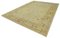 Beige Traditional Hand Knotted Wool Oushak Carpet, Image 2