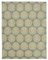 Beige Decorative Handmade Wool Oushak Carpet, Image 1