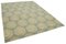 Handgemachter Beiger Oushak Teppich aus Wolle 3