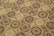 Beige Decorative Hand Knotted Wool Oushak Carpet 4