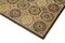 Beige Decorative Hand Knotted Wool Oushak Carpet, Image 6