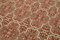 Roter Dekorativer Handgewebter Antiker Oushak Teppich 4