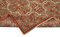 Roter Dekorativer Handgewebter Antiker Oushak Teppich 5