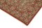 Roter Dekorativer Handgewebter Antiker Oushak Teppich 6
