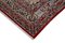 Red Turkish Handmade Wool Oushak Carpet 4