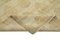 Handgearbeiteter anatolischer antiker Hand-Oushak Teppich in Beige 6