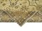 Tapis Oushak Traditionnel Beige Fait Main en Laine Beige 4