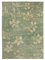 Green Oriental Handmade Wool Oushak Carpet 1