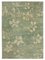 Green Oriental Handmade Wool Oushak Carpet, Image 1