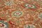 Red Decorative Handmade Wool Oushak Carpet 5