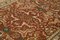 Roter Traditioneller Handgewebter Antiker Oushak Teppich 4