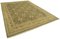 Green Traditional Hand Knotted Wool Oushak Carpet 3