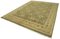 Green Traditional Hand Knotted Wool Oushak Carpet 2