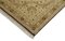 Antiker Oushak Teppich aus handgewebter Wolle in Beige 6